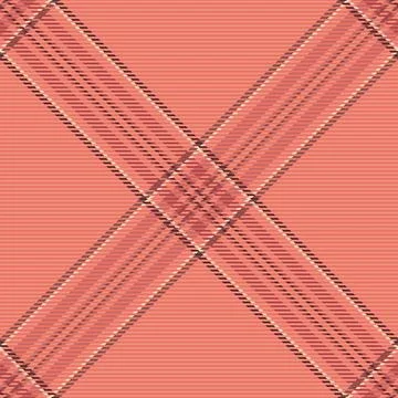 Detailed textile pattern with intersecting lines forming a plaid design. Warm Stockillustratie