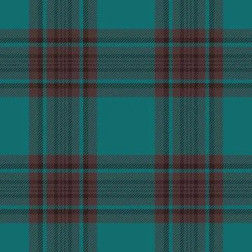Detailed texture check textile, twill tartan fabric background. Apparel vec.. Stock Illustration
