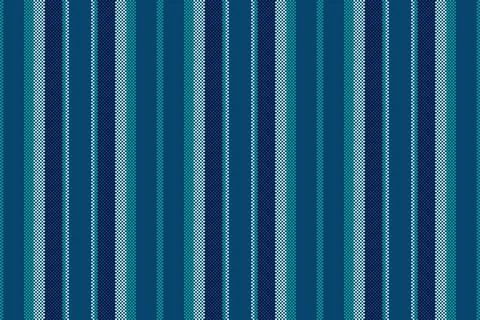 Detailed vertical striped pattern in cool blues and teals. A modern and texti Stock Illustration