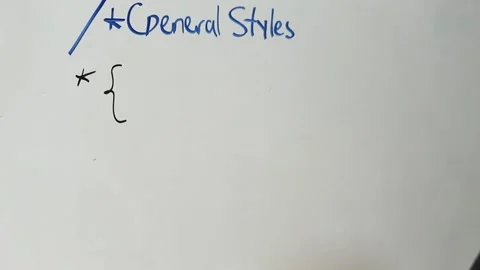 Detailed view of a developer writing a CCS Code on an acrylic whiteboard Stock Footage 340583322