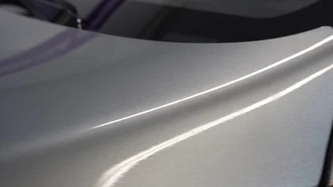 Detailing auto. The car is shampooed. Stock Footage 88947117