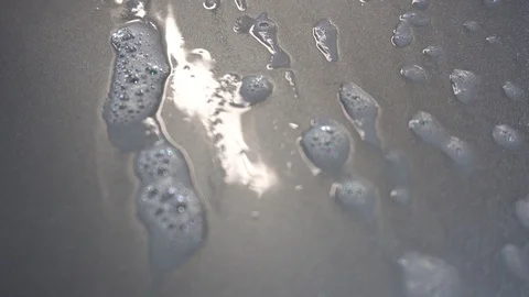 Detailing auto. The car is shampooed. Stock Footage 88947974