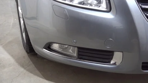 Detailing auto. The car is shampooed. Stock Footage 88948507