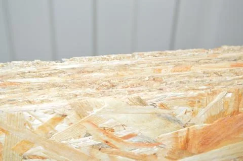 Details and elements of frame house construction Foto stock