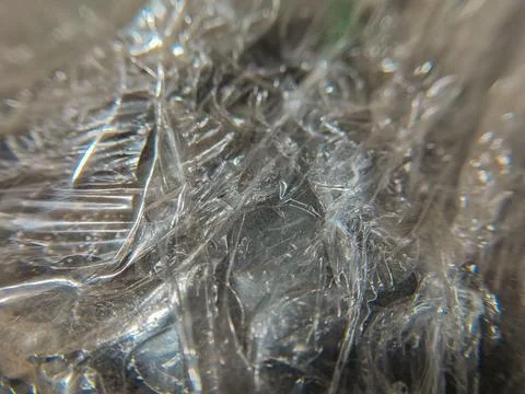 Details and textures of packaging with bubble wrap. Stock Photos