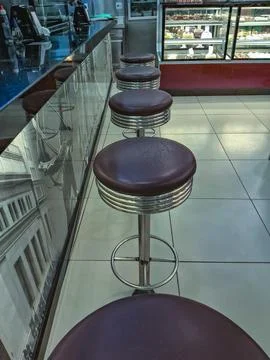 Details of a bakery cafe. Stock Photos