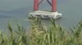 Details of bridge's metal pylon, Lisbon 4k or 4k+ Resolution