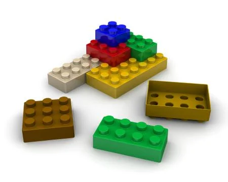 Details of building kit Ilustração Stock