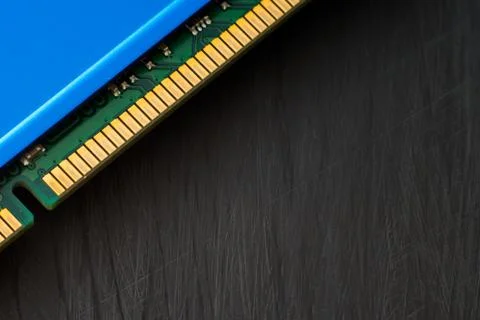 Details from the computer. RAM. Photos