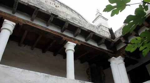 Details of convent of Oxtotipac Stock-Footage 41775608