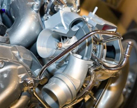 Details, elements of engine Stock Photos