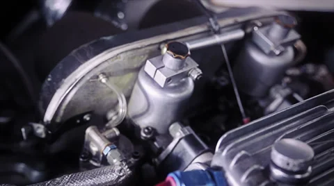 Details of engine head Stock Footage 32970652