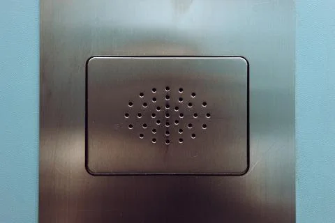 Details of the interior of the elevator Stock Photos