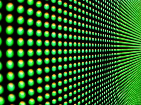 Details of an LED panel. Stock Photos
