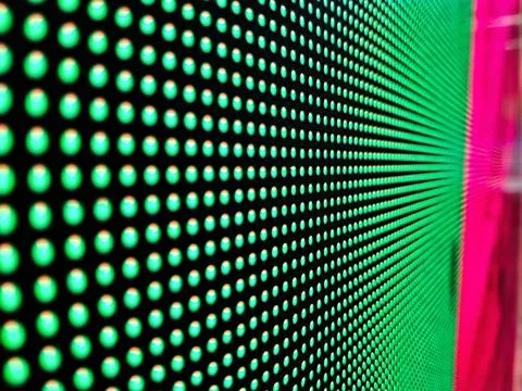 Details of an LED panel. Stock Photos