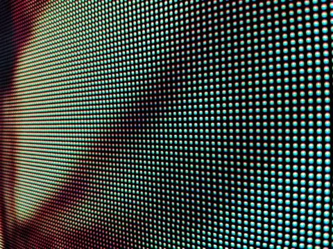 Details of an LED panel. Stock Photos