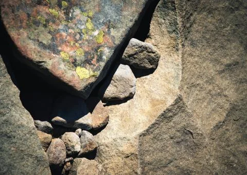 Details mountain stone path Stock Photos