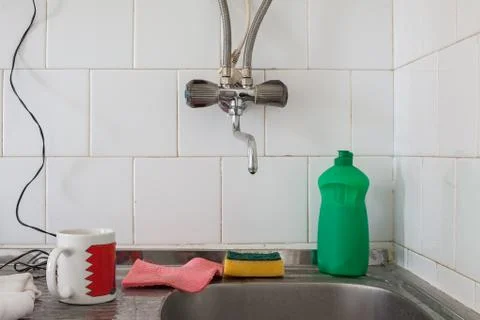 Details of an Old Kitchen Stock-Fotos