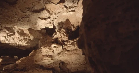 Details on Rock Cave Ceiling in Wind Cav... | Stock Video | Pond5