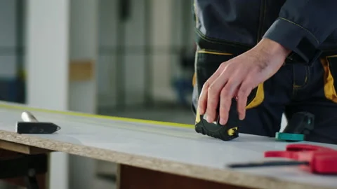 Details taking video with camera closeup at construction site constructor worker Video stock 171803138