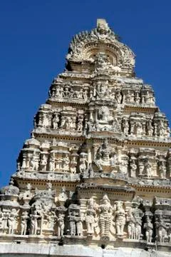 Details of Temple Tower Stock Photos