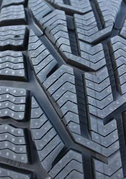 Details of Tire Tread Pattern Vertical Photo Stock Photos