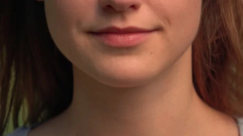 Details unrecognizable female Video stock 132208191