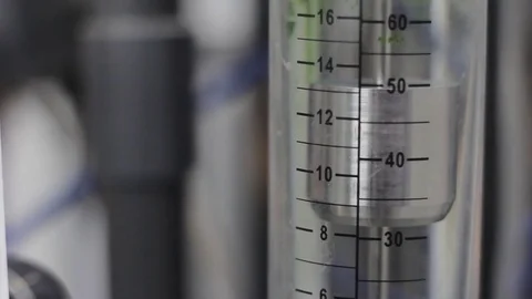 Details of water purification system close-up Stock Footage 81119918