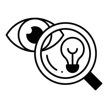 Detect Dualtone Icon Stock Illustration