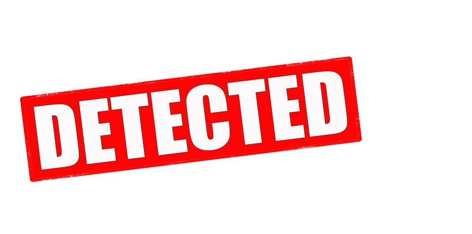 Detected Stock Illustration