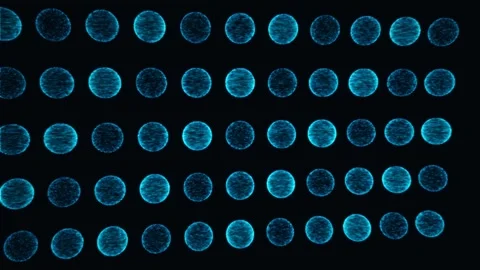 Detected Qubit Errors Are Located And Corrected Stock-Footage 344513740