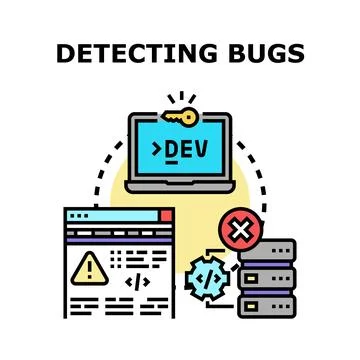 Detecting bugs in system development and code analysis 库存插图