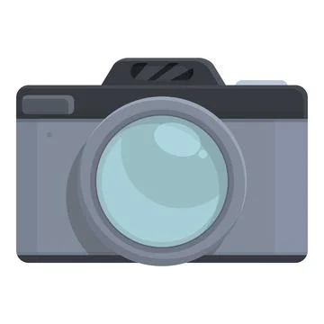 Detective camera icon cartoon vector. Crime investigation Stock Illustration
