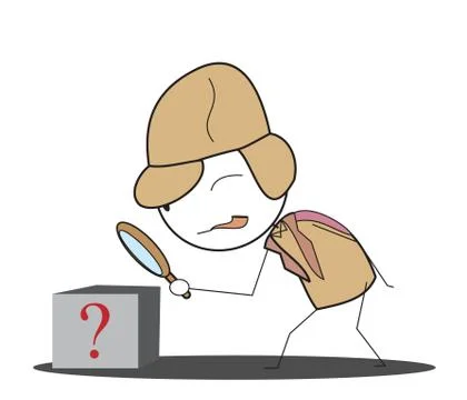 Detective Stock Illustration