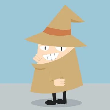 Detective Stock Illustration