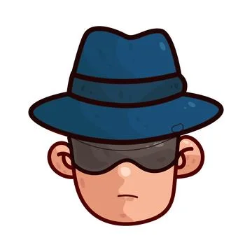 Detective illustration Stock Illustration