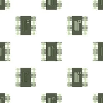 Detector pattern seamless vector Stock Illustration