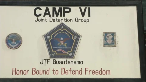 Detention facilities of Joint Task Force Guantanamo - 2015 Stock Footage 100430070