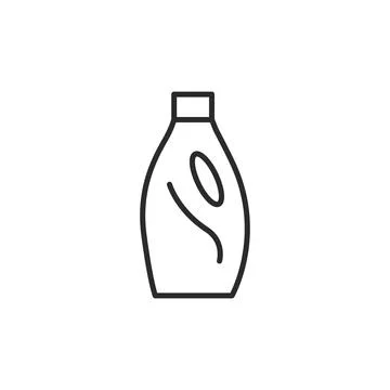 Detergent Bottle Icon Stock Illustration