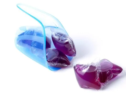 Detergent capsules Stock Photos