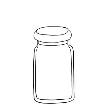 Detergent container Mortar for grinding Stock Illustration
