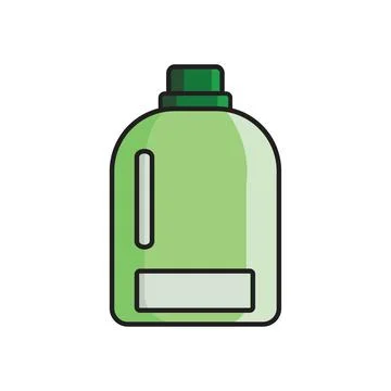 Detergent icon flat vector illustration. Stock Illustration