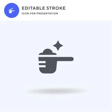 Detergent icon vector, filled flat sign, solid pictogram isolated on white, logo Stock Illustration