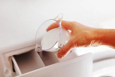 Detergent for laundromat Stock Photos