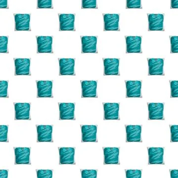 Detergent pods pattern for laundry and washing concepts Stock Illustration