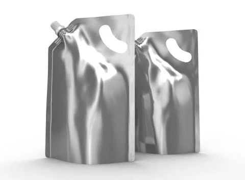 Detergent refill package 스톡 일러스트