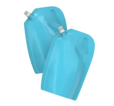 Detergent refill package 스톡 일러스트