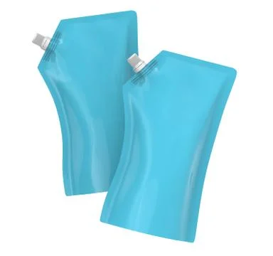 Detergent refill package 스톡 일러스트