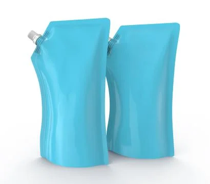 Detergent refill package 스톡 일러스트