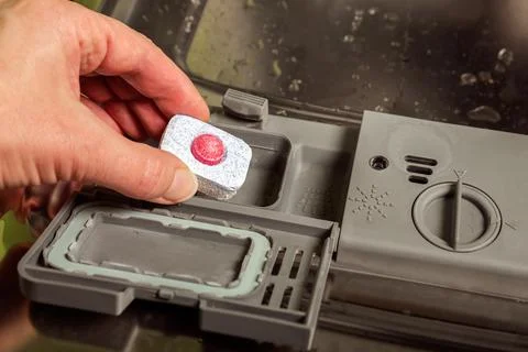 Detergent tablet Stock Photos